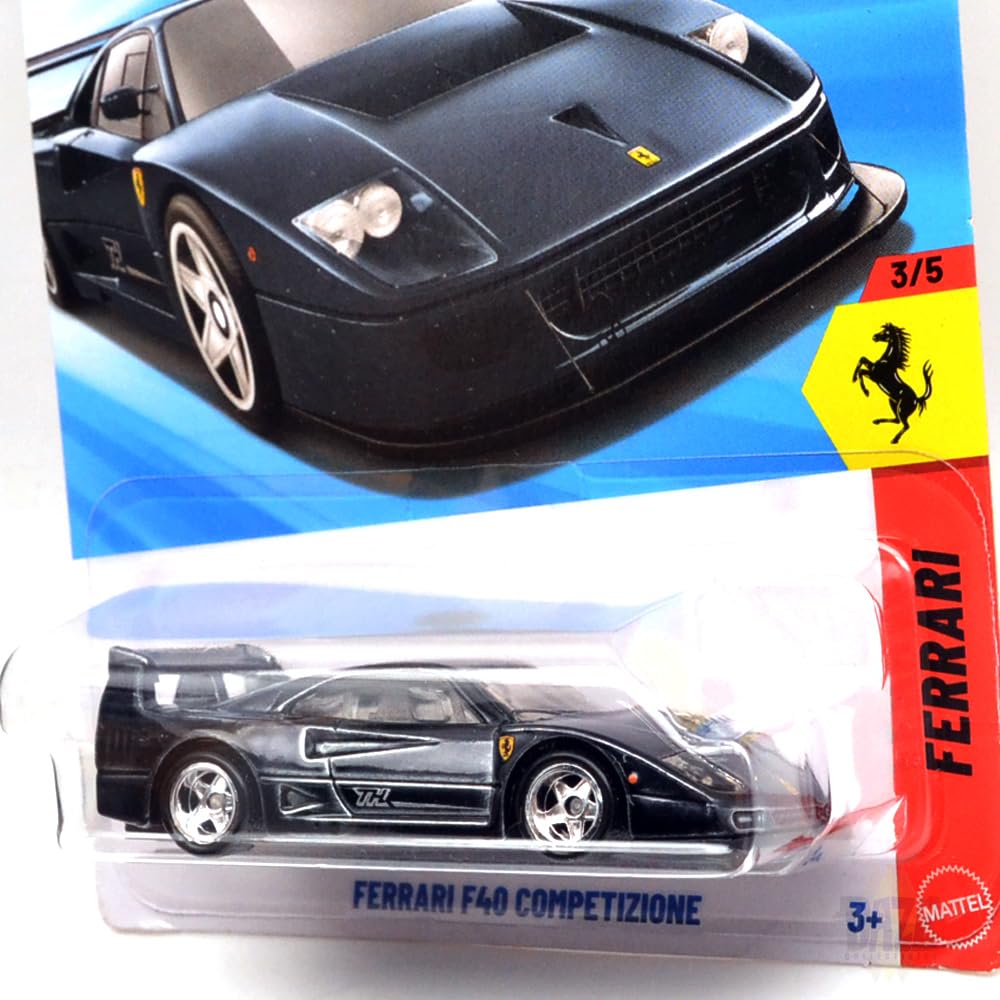 Amazon | MATTEL HOTWHEELS 1/64 scale FERRARI F40 COMPETIZIONE