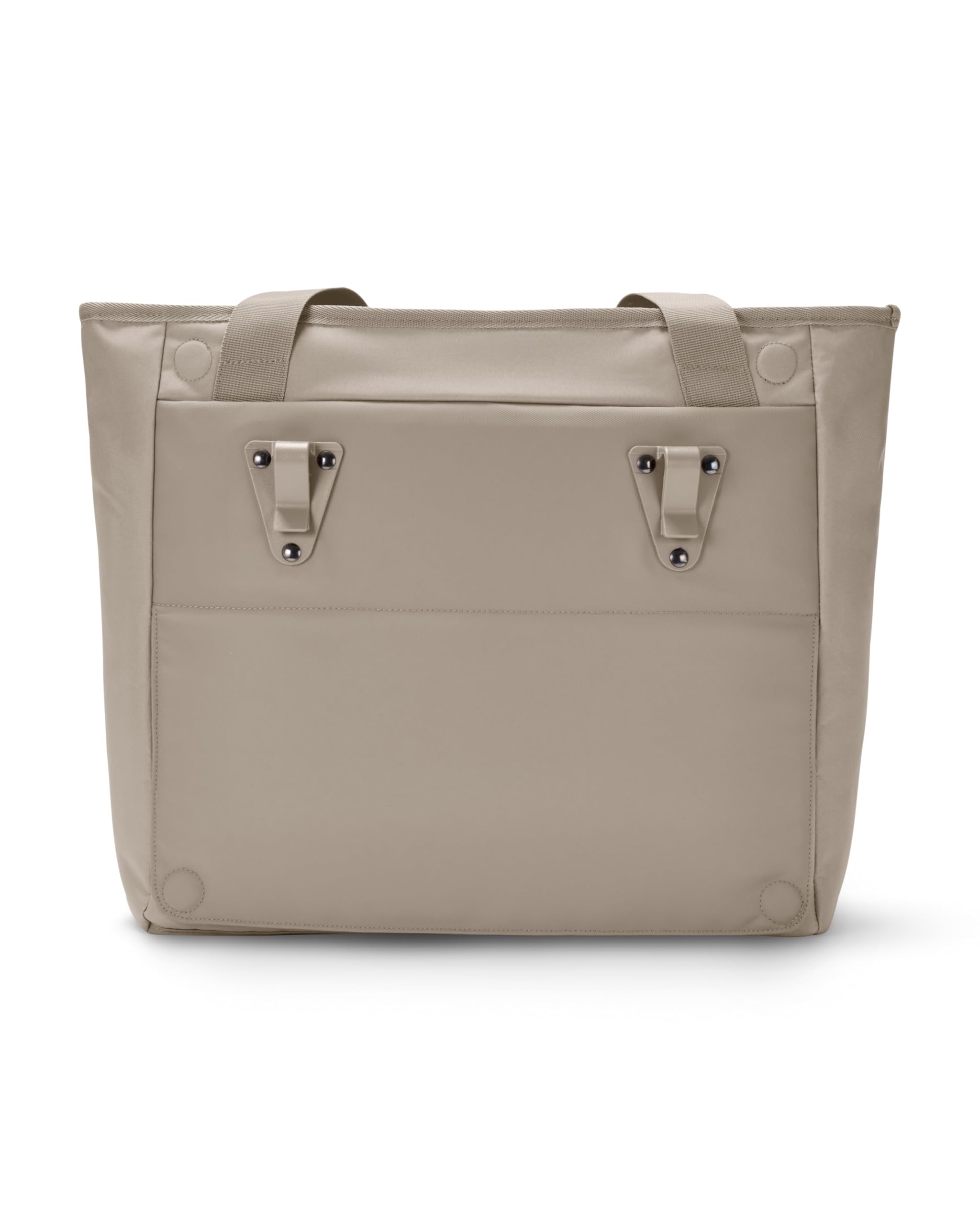 LARKSON Bolsa para Portaequipajes Mujer y Hombre Gris - Nova Bike - Shopper Bag 2 en 1 para Bicicleta y Alforja - Bolsa Trasera de la Compra para Portaequipajes - Repelente al Agua