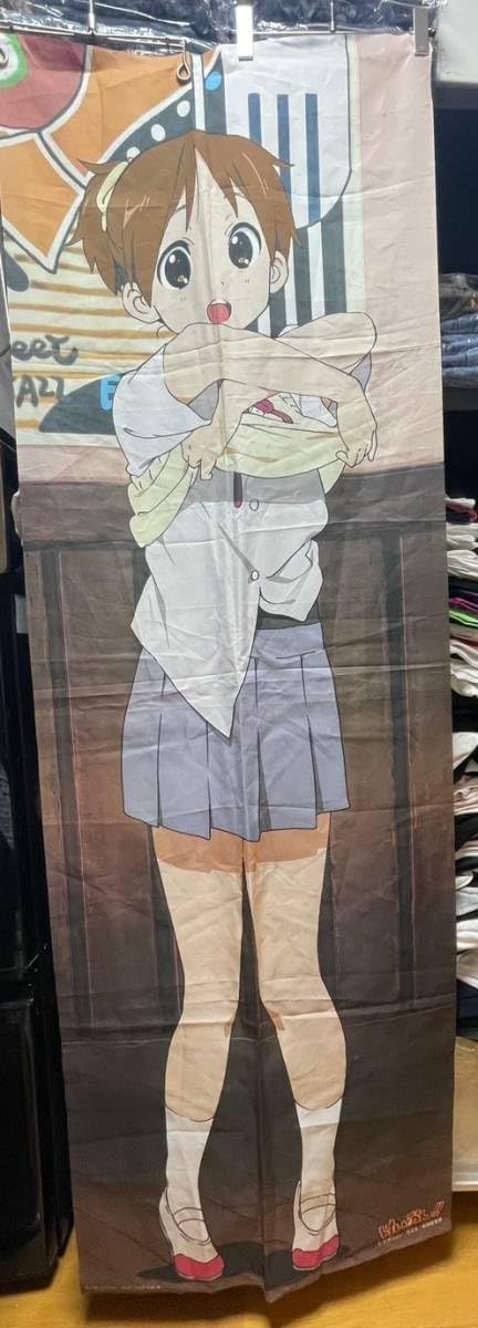 Amazon.co.jp: けいおん!!K-ON! 平沢憂 かきふらい 描き下ろし等身大布