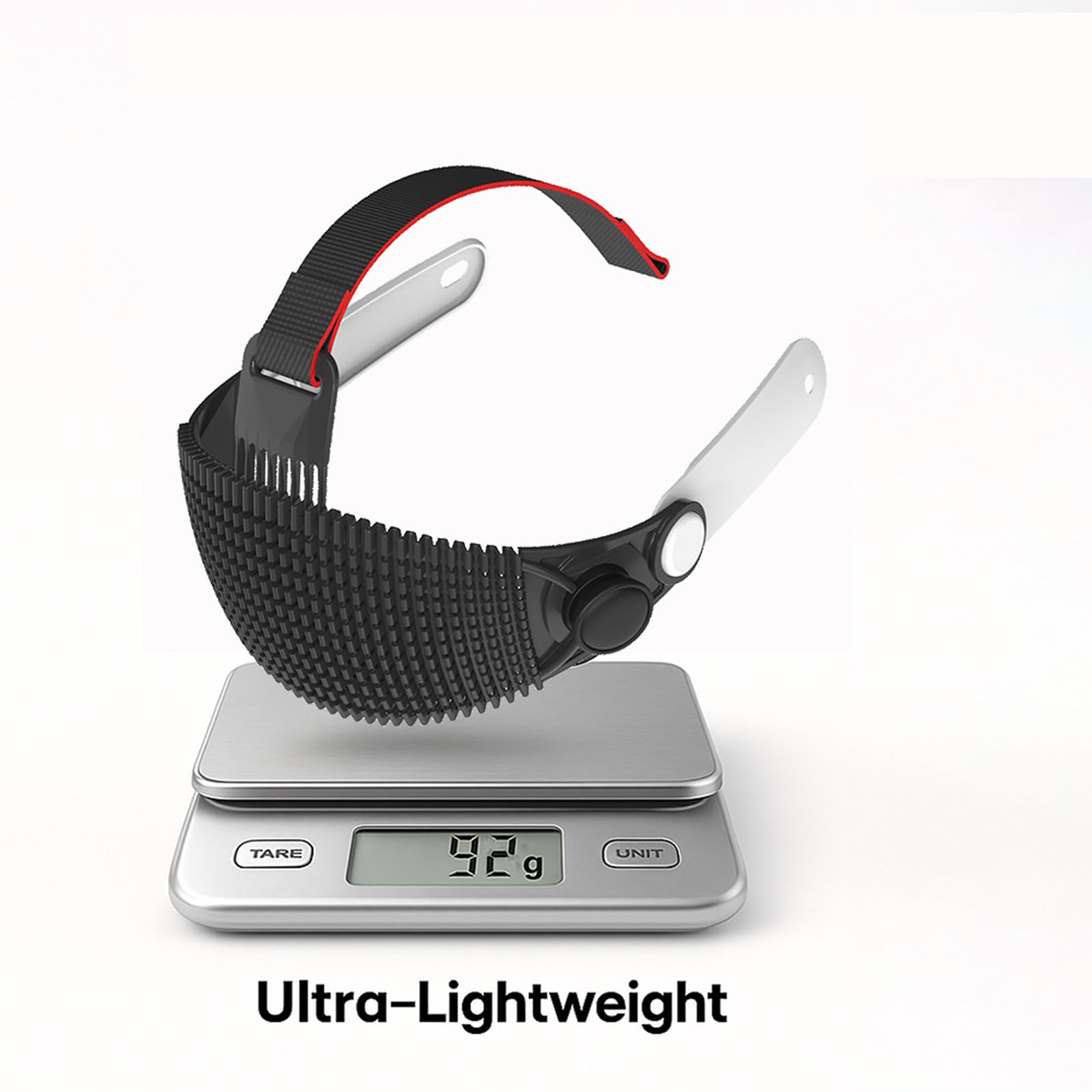 Generisch Cinghia sicura per occhiali di realtà virtuale, struttura leggera con regolazione multipla e imbottitura traspirante, fascia traspirante per occhiali