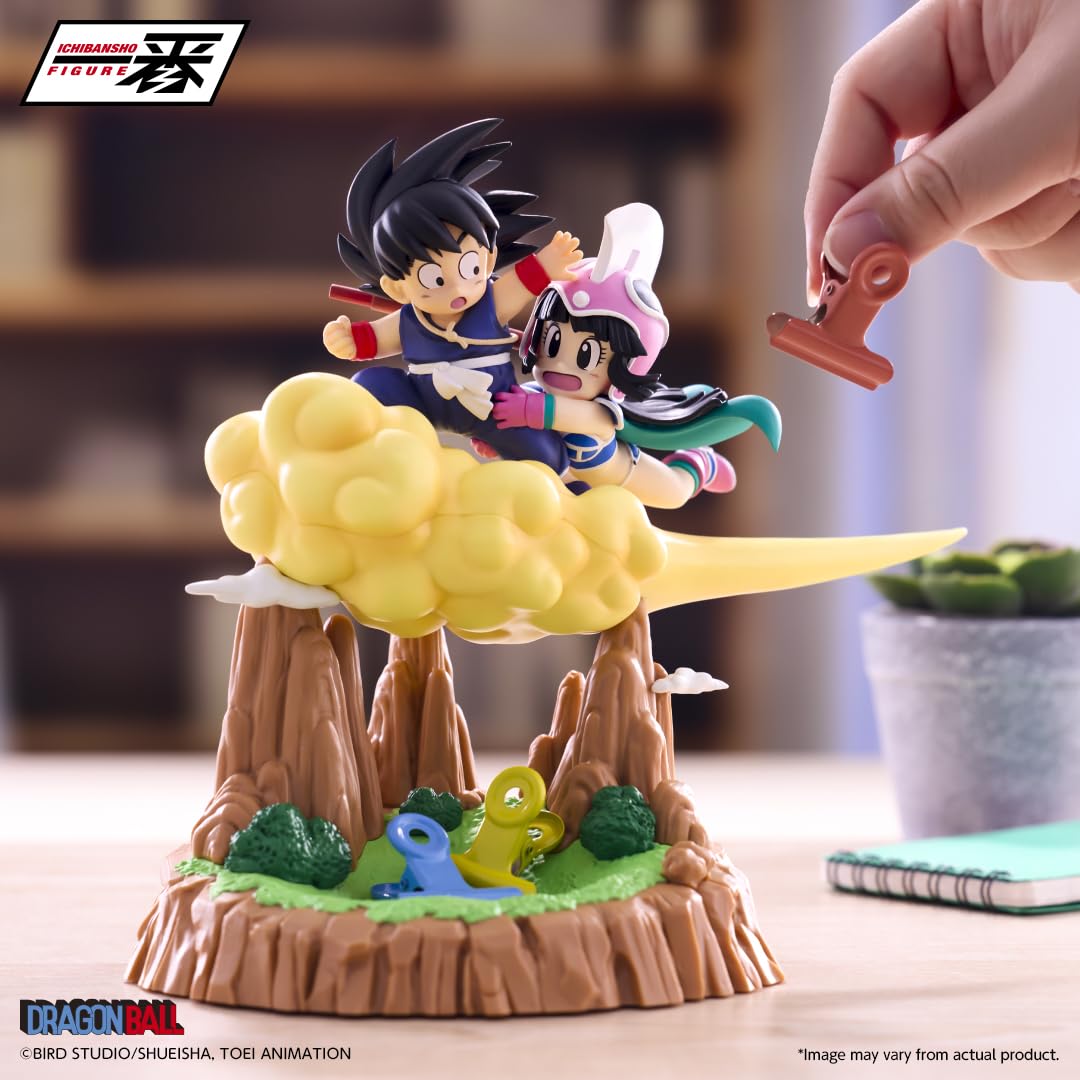 Ichibansho Figurka Goku & Chichi Dragon Ball - Fantastyczna Przygoda 2 15 cm IS69061 wielokolorowa - Figurka kolekcjonerska - idealna dla fanów anime