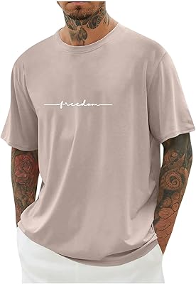 💎 75% MEGA DEAL! KOG T-Shirts für Herren Sommer Tshirts Kurzarm Oberteil Mode Motiv Shirt Loose Fit Arbeitsshirt Sportshirt Fashion Kleidung Jungen Rundhals Leicht Tshirt Tie-Dye Muster Basic Top Hemden