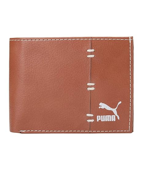 puma brown wallet