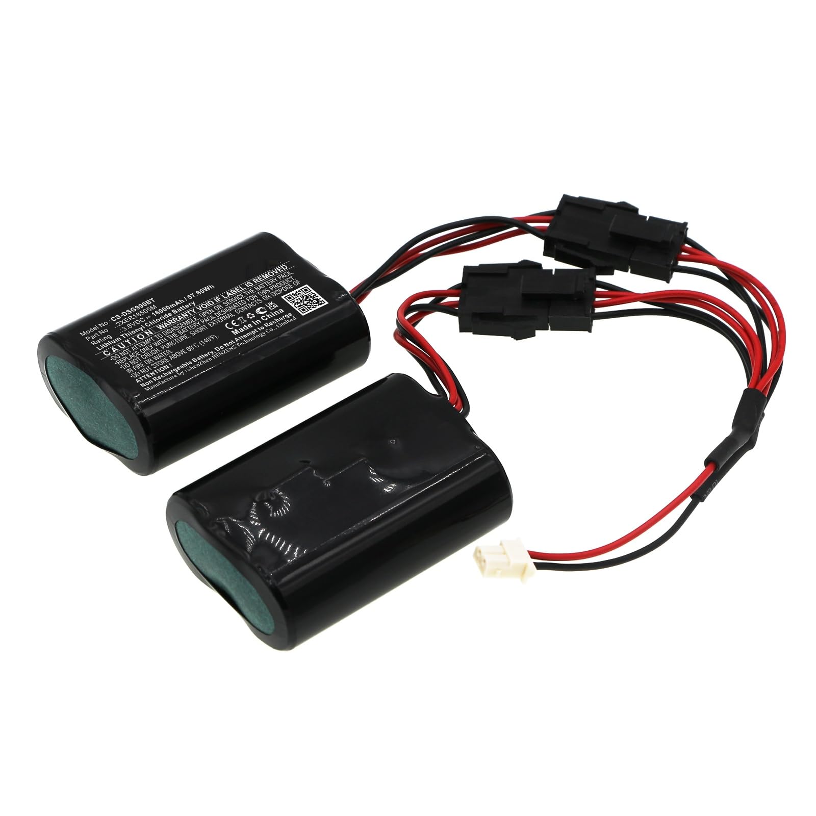 Amazon.com: Tingen 103-304742 2XER18505M Battery Replacement for