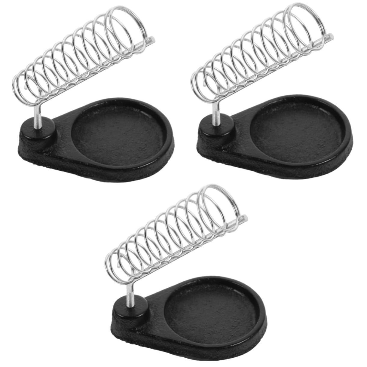 Soudure petit magnétique fer à souder socle support Lurrose noir 3pcs