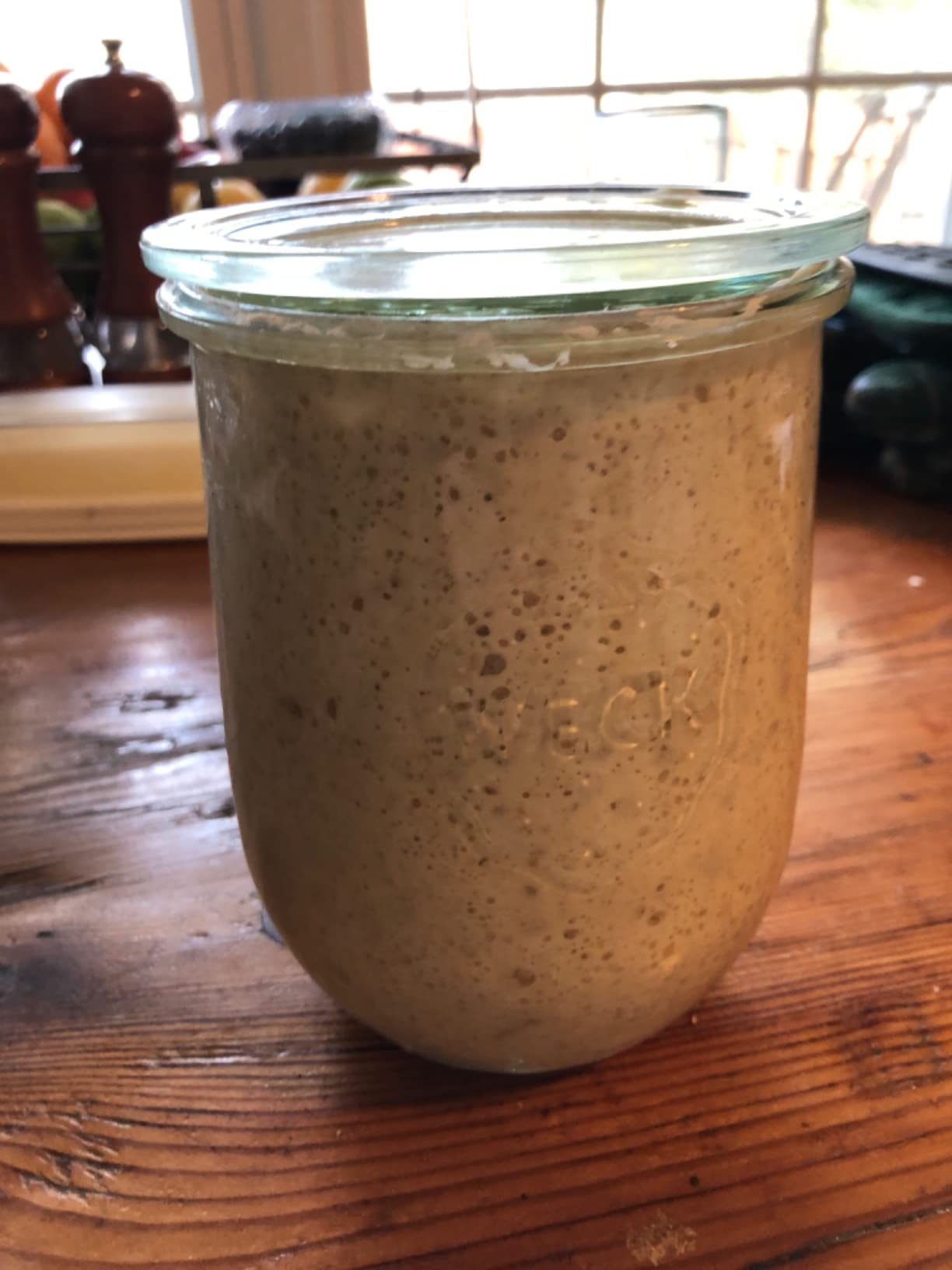 Weck Jars Weck Tulip Jars 1 Liter Sour Dough Starter