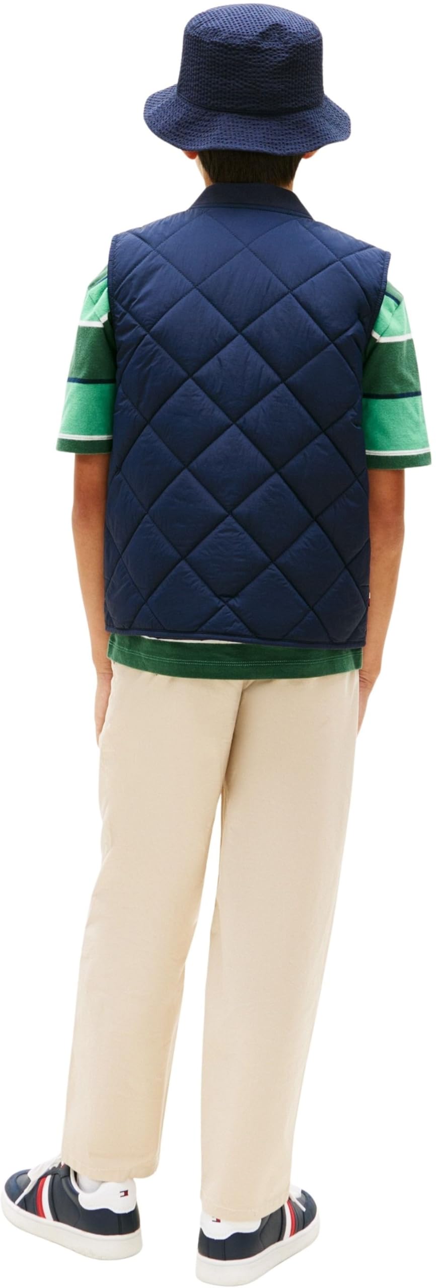 Tommy Hilfiger Jungen Quilted Light Weight Vest Kb0kb10262 Westen (1er Pack)