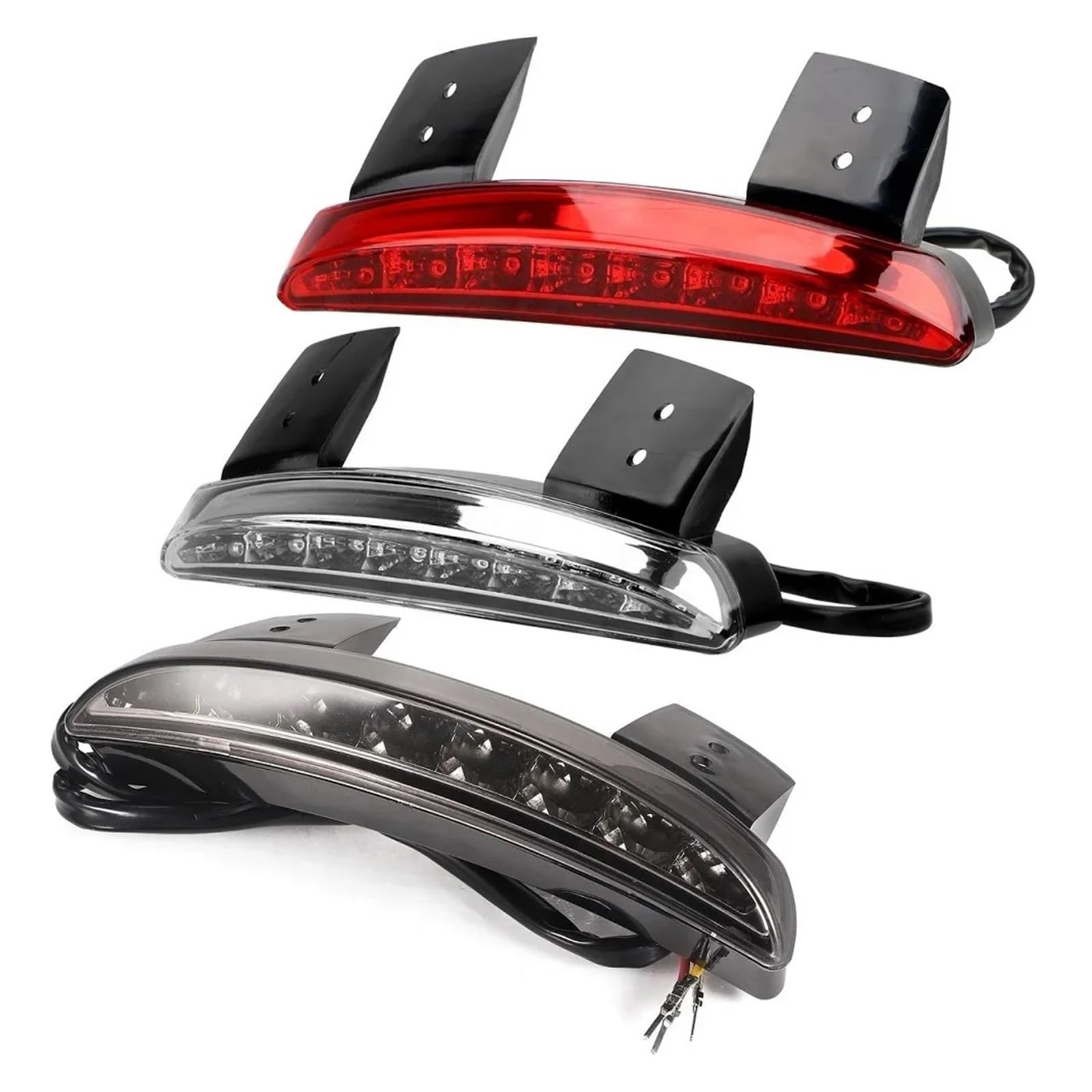 Luz LED De Freno Trasero para Matrícula De Motocicleta, Luz De Freno Y Luz De Circulación para Ha&rley Sportster Iron XL 883 1200 Dyna Softail Luz Traseras de Piezas
