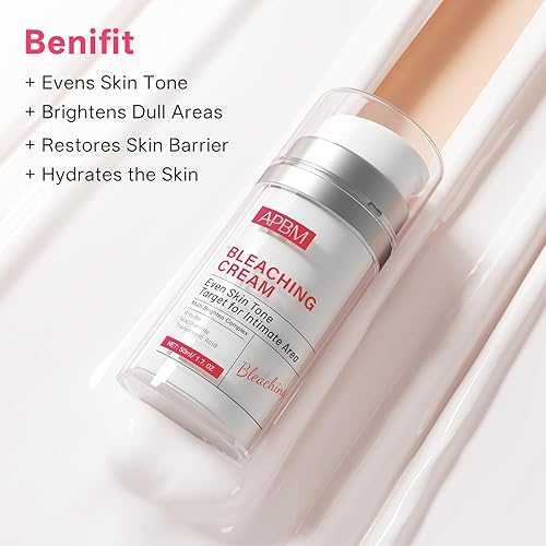 Miniatura 5 de APBM Crema aclaradora de la piel para áreas íntimas con niacinamida, arbutina, ácido tranexámico y vitamina C, tono de piel uniforme para cuerpo,