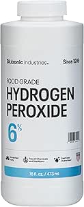 Blubonic 12% Hydrogen Peroxide, Food Grade - H2O2, Manufactured Within 30 Days for Maximum Potency and Freshness - 32 fl oz