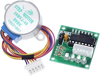ULN2003 28BYJ-48 5V 12V Reduction Step Motor Gear Stepper Motor 4 Phase Step Motor 1Pcs (Size : 12V)