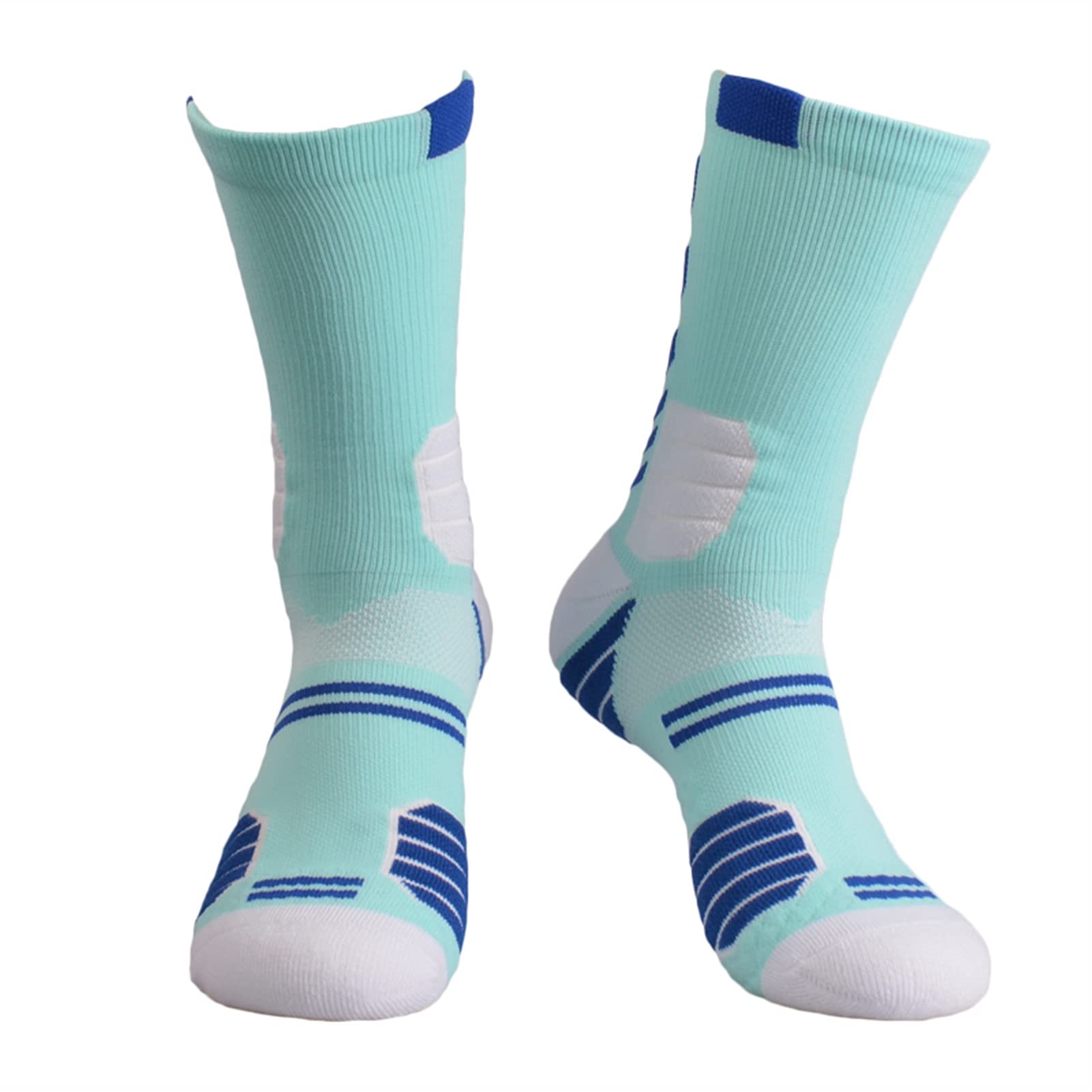 Calze da Basket Maschile da Uomo Medio Asciugamano Traspirante Medio Asciugamano Traspirante BOTTOR Variopinto Fitness Running Cycling Escursionismo Sport Socks Calzini da Ciclismo