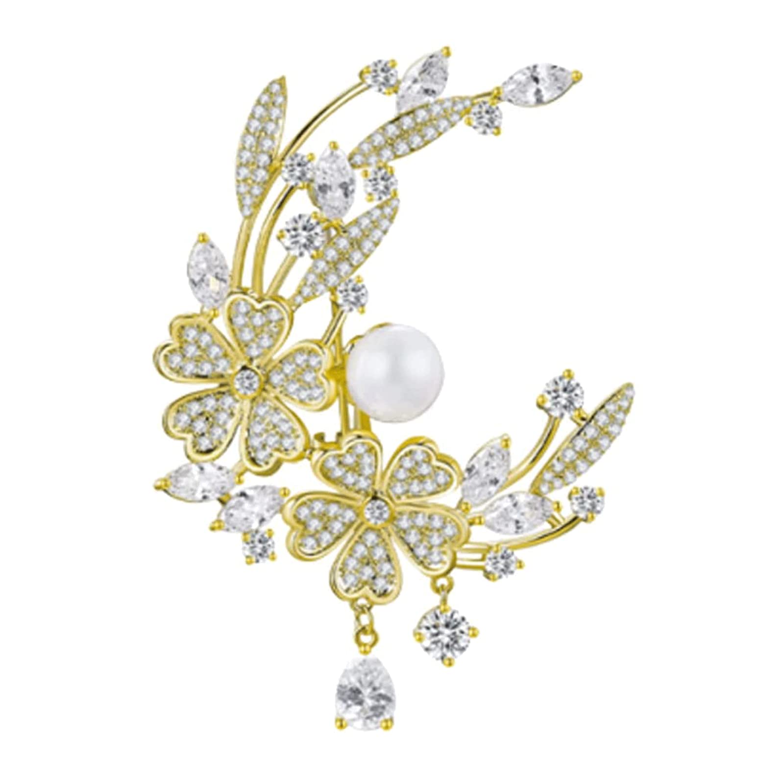 brosche Exquisite Inlay Strass broschen Corsage kragennadel für Frauen schalnadel handgefertigte kragenklammern Kleid anstecknadel
