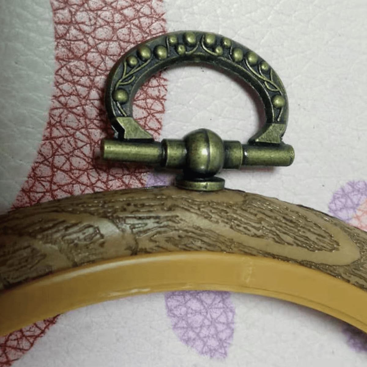 Antique Bronze Cabinet Pulls - 10 Mini Drawer Knobs -6