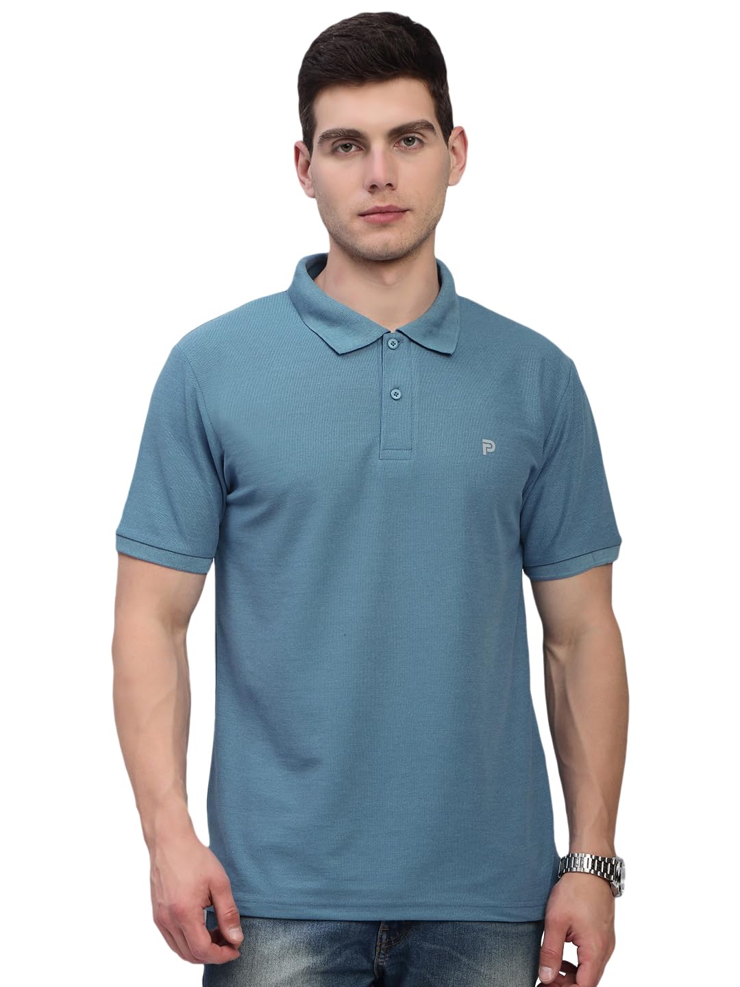 lux parker Men's Solid Regular Fit T-Shirt-picture-52