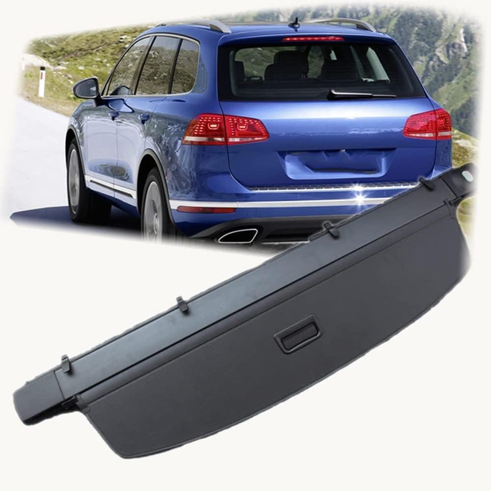 Coche maletero cubierta de carga retráctil para VW Touareg 2011-2018, accesorios interiores