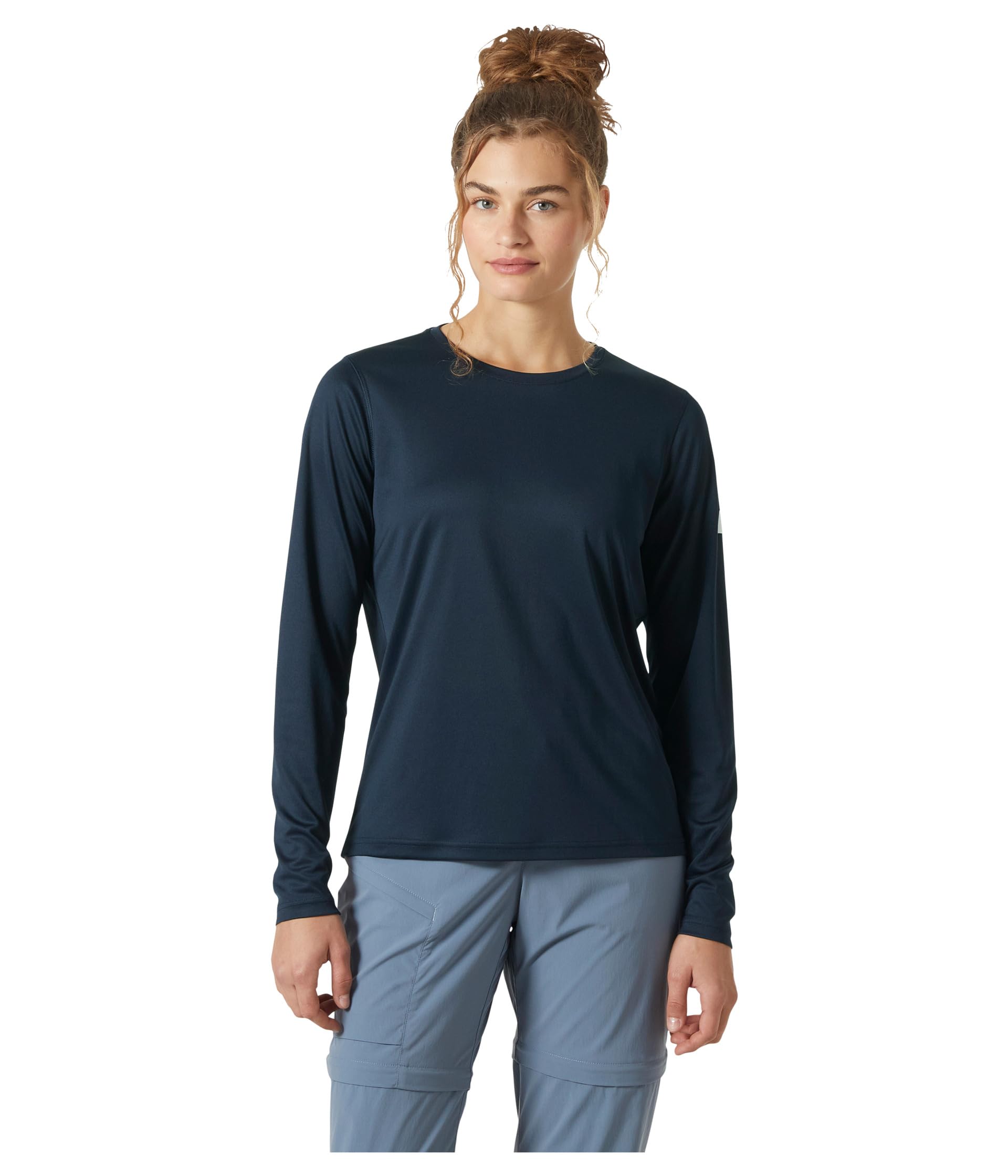 Helly Hansen Damska W HH Tech Crew LS 2.0, granatowa, S