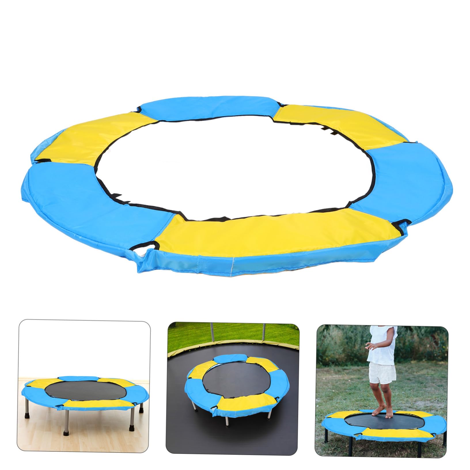 NOLITOY Cubierta Protectora para Cama Elástica Cubierta Exterior para Trampolín Protector De Resortes Accesorios para Trampolín Uso Jardín o Patio