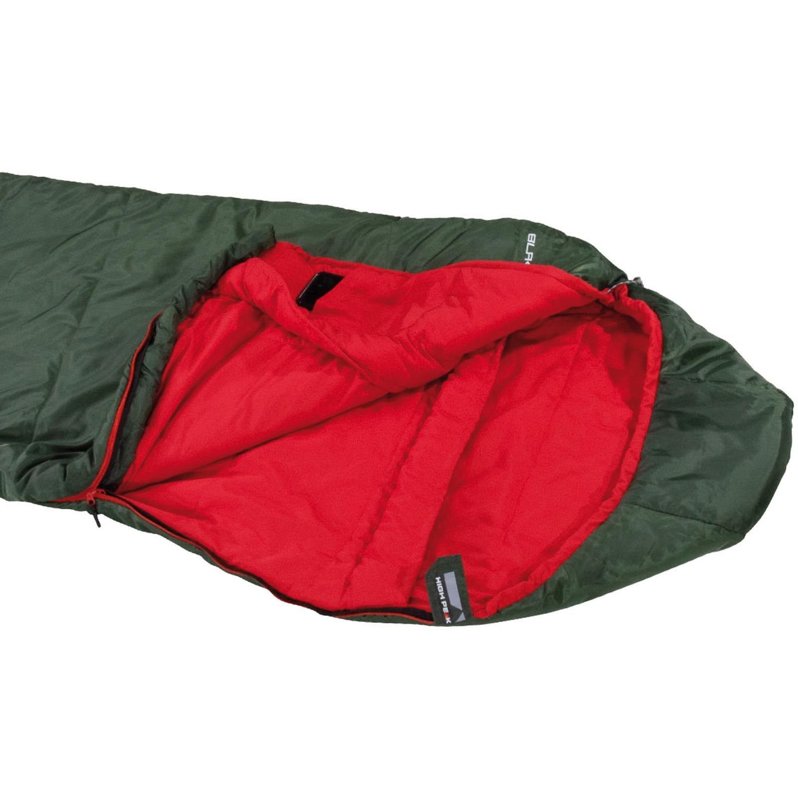 High Peak Śpiwór mumia Black Arrow ECO letni śpiwór trekkingowy lekki