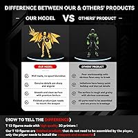 Vista 5 de T13 Figure & Titan 13 Toys Yellow（3D Printed Action Figures Assembly Completed）（Multi-Jointed Movable）（Angel Designs Includes Various Accessories）
