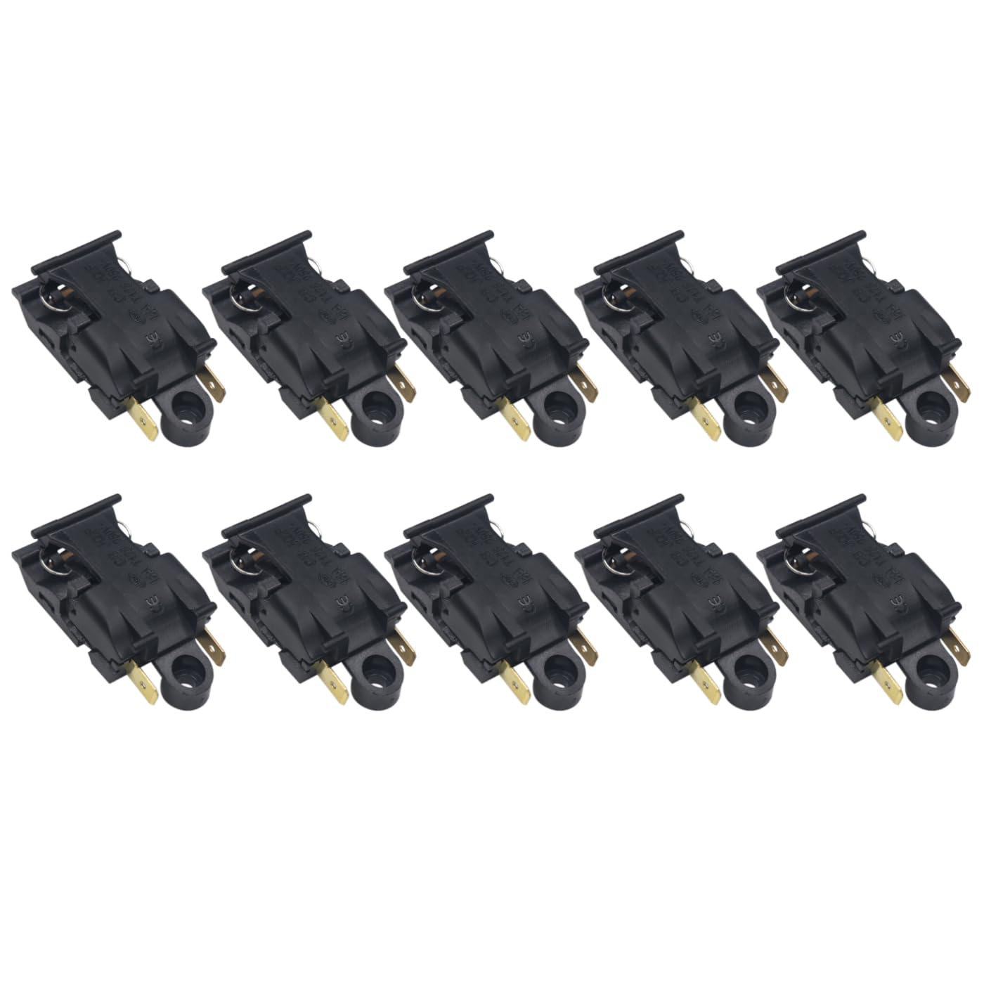 Electronic Spices Electric Kettle Thermostat Switch 2 Pin Terminal Kitchen Appliance Part (Pack of 10)-image-17
