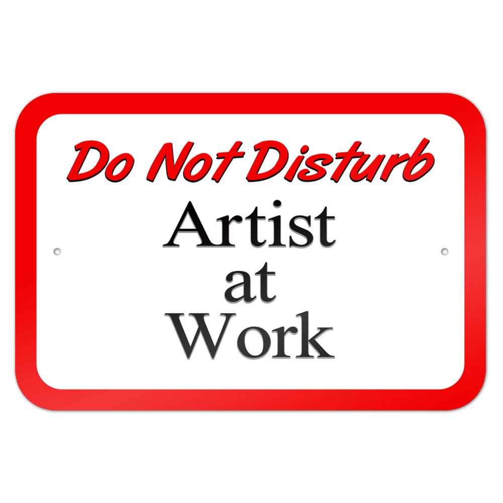 Amazon.com : Do Not Disturb Artist at Work 9