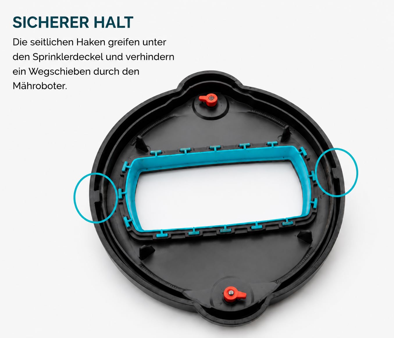 Abdeckung für Gardena OS 140 Sprinklersystem Mähroboterschutz V2 mit Winterabdeckung