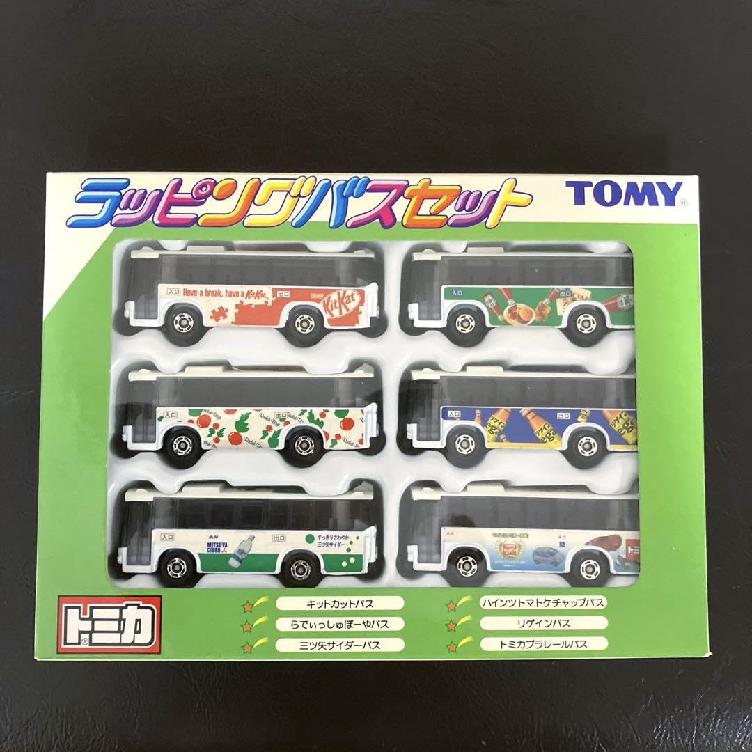 トミカ人気のバス6台セット-OOFOS OOmega Ooahh