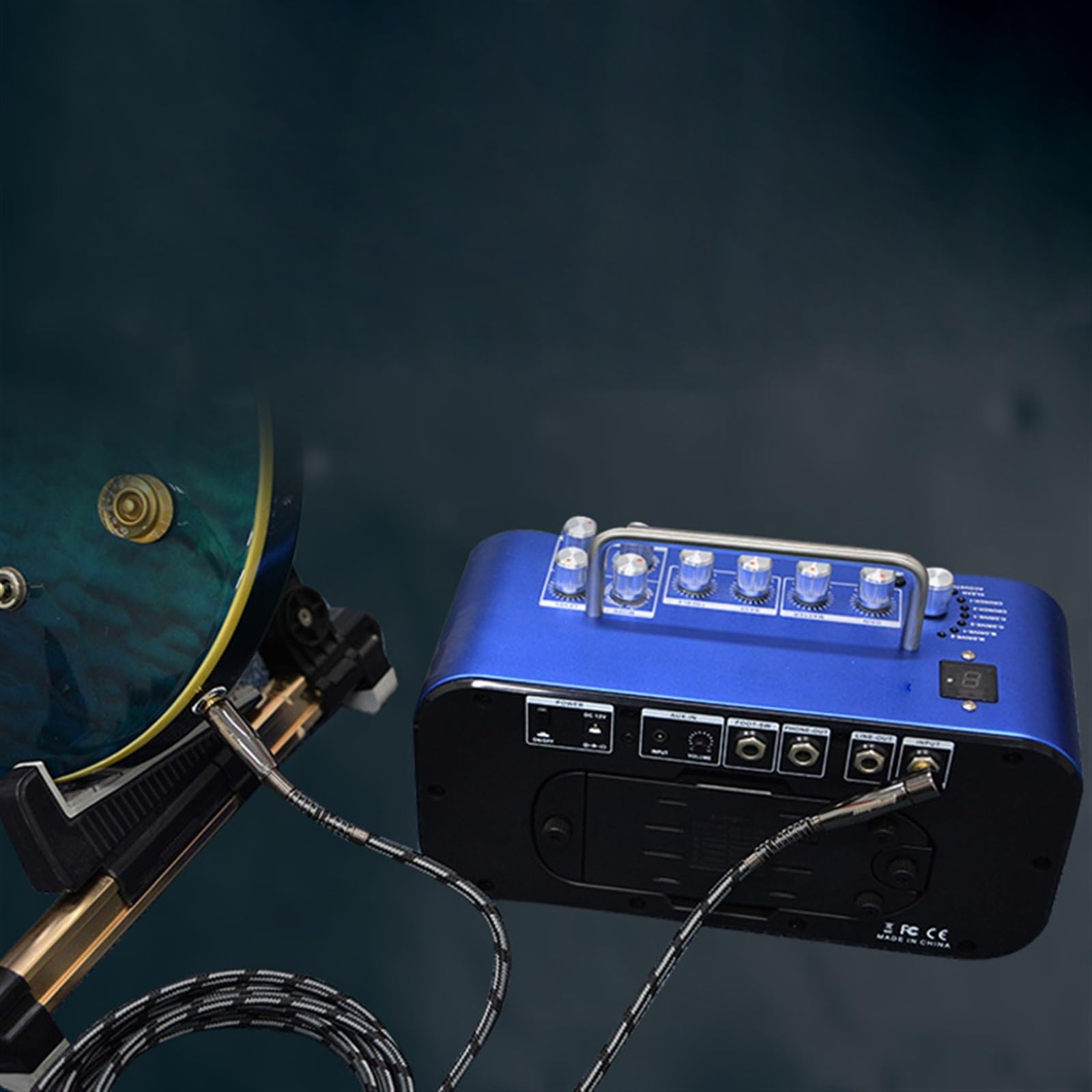 akcesoria do gitary Linia Przyłączeniowa Gitary 3 Metry Linia Audio Instrumentu Basowego Odtwarzająca Linię Uniwersalną