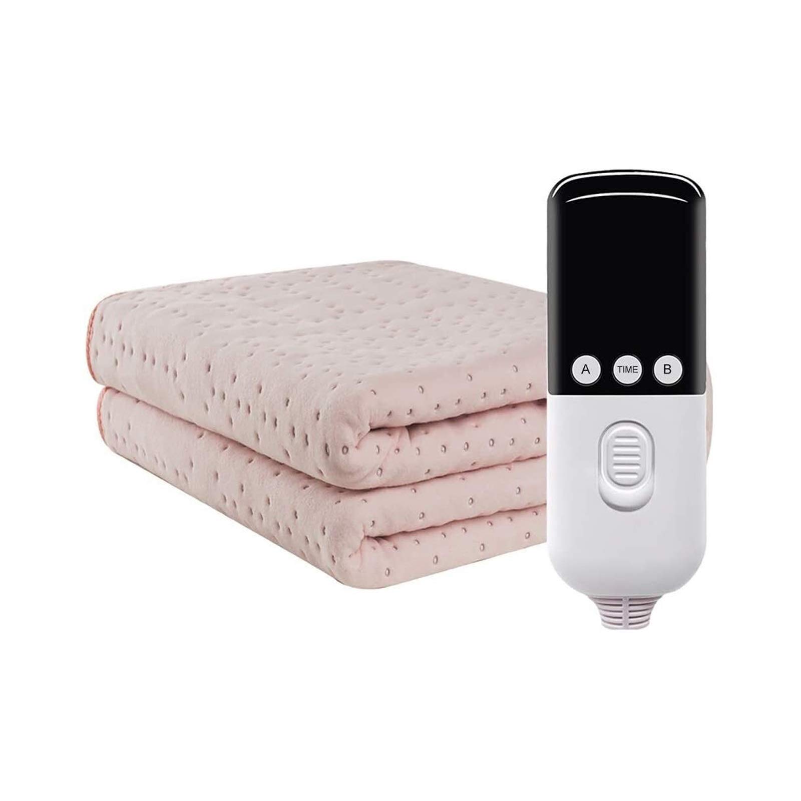 JYCCH Manta calefactora, Manta eléctrica calefactora en otoño e Invierno Ajuste de Temperatura de Doble Control pequeña deshumidificación doméstica Segura y colchón eléctrico Individual