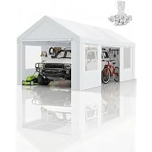 Tooluck Carport Canopy 12x20 Heavy Duty Portable Garage