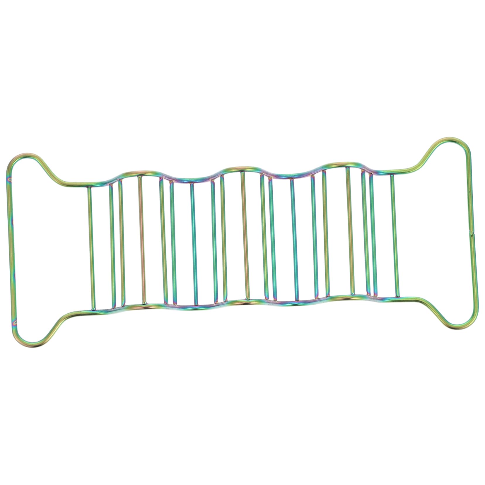 FUNOMOCYA Stainless Steel Metal Taco Rack for Tacos Tortillas Easy Cleaning Space-saving Design for Kitchen