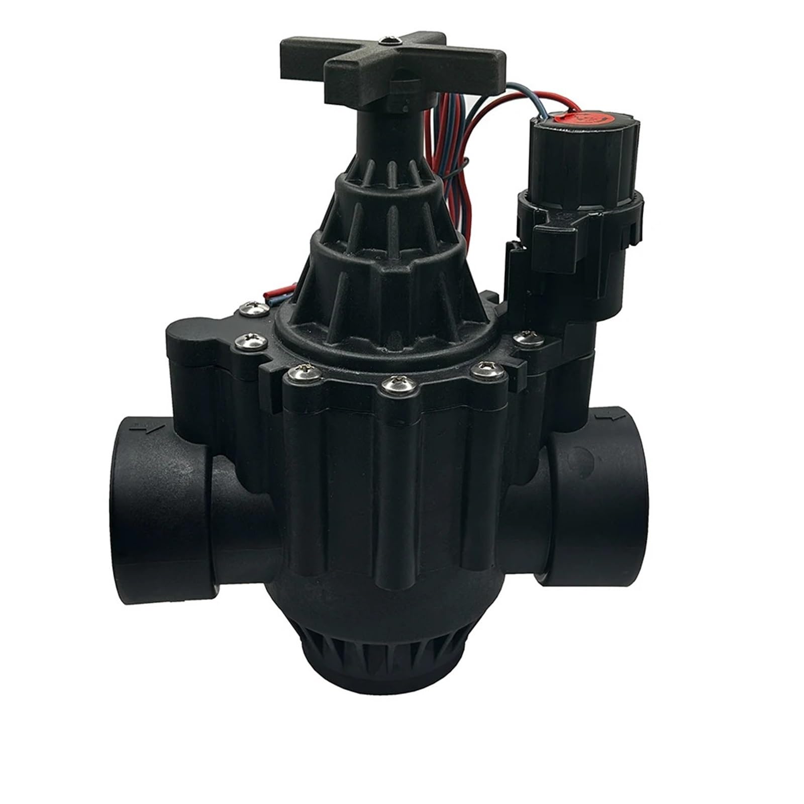 JNVFTCUX 1-1/2" 2" inch Normally Closed Solenoid Valve Water 220V 12V 24V Nylon For Farm Garden Landscape Irrigation(1-1/2",24VAC)