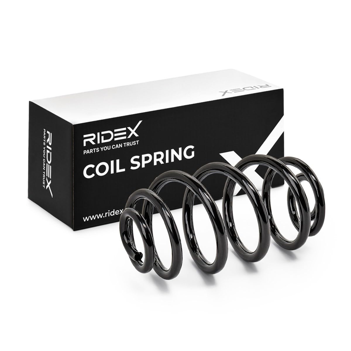 RIDEX 188C0408 2x Muelle de suspensión Trasero Compatible con VW Passat B5 GP Variant 3BG, 3B6