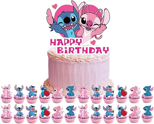 Miniatura 6 de 170 piezas de decoración de fiesta de puntada para niñas, niños, fiesta de cumpleaños, juego de globos, decoración de pastel de cumpleaños,