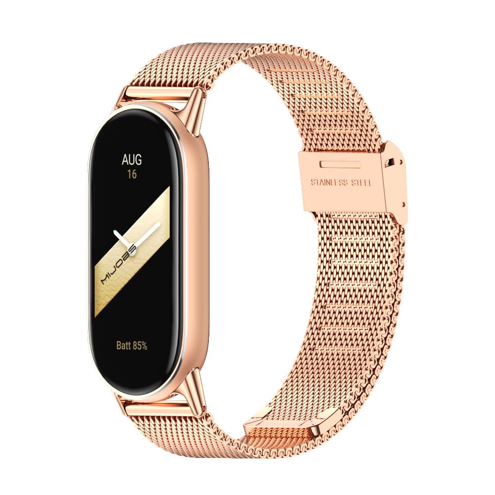 MIJOBS Strap for Xiaomi Mi Band 10/9/8 Breathable Replacement Strap for Mi Fit Band 9 SmartWatch Straps Wristband Bracelet for Women Men
