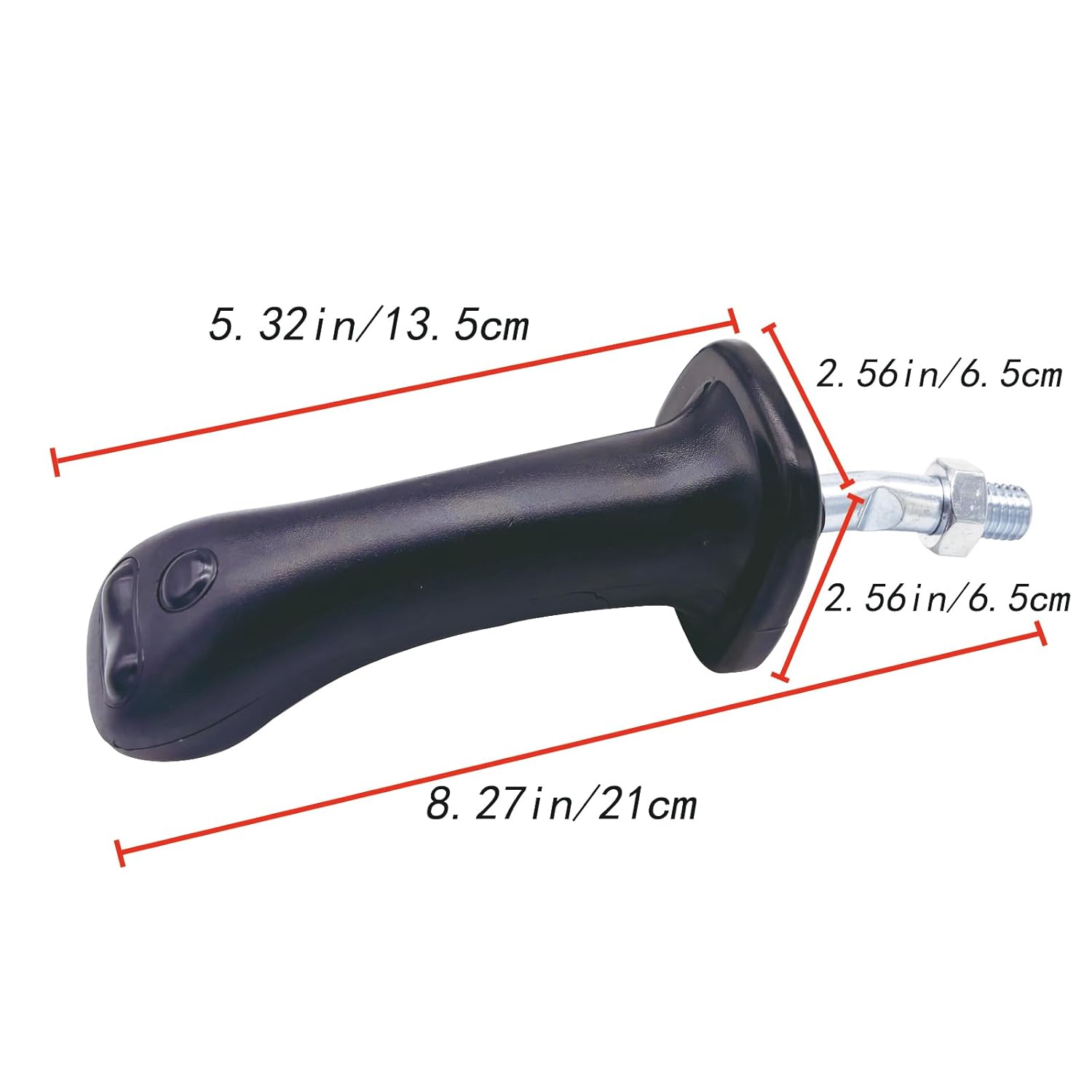 YELUBAARKE Excavator Joystic Handles,2Pcs 3 Button Excavator Joystick Levers 6Pin Aluminum Alloy for Doosan Daewoo DH DX 150 215 220 225 300 370-9C