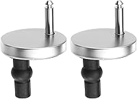 Vista 14 de uxcell 2 Set Toilet Seat Hinge Fixings, Hinge Bolt Screws Toilet Seat Fixings with 60mm/2.36" Base, for Top Fixing Bolt Expansion Screw Cover Buckle