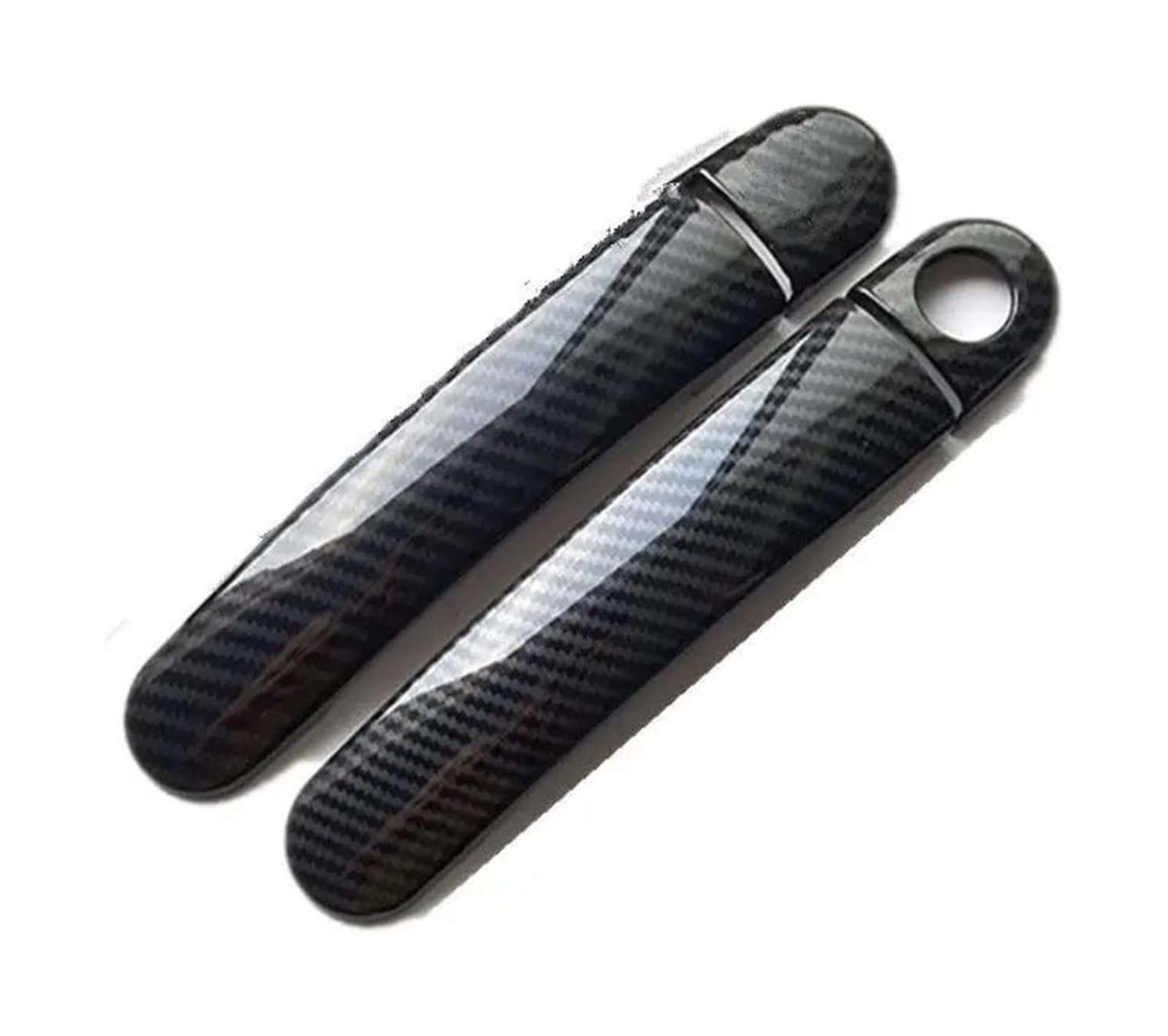 Hckclmbmzw B For Seat For Leon Mk1 1M 1999-2004 Car Door Handle Covers Styling Accessories Stickers Chrome Carbon Fiber Door Handle Cover(B)