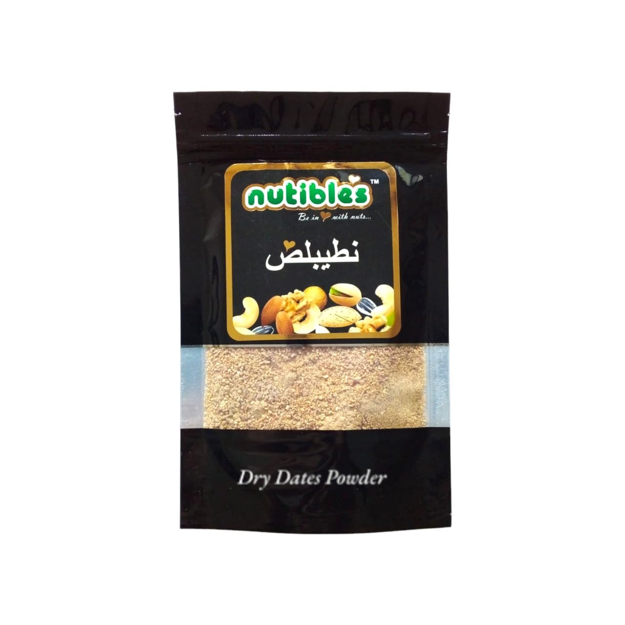 Nutibles Dry Dates Powder | Yellow Dates Powder | Khark Chura | Nature's Sweet Secret � Pure, Natural, and Wholesome Sweetener for Your Healthy Lifestyle-450gm