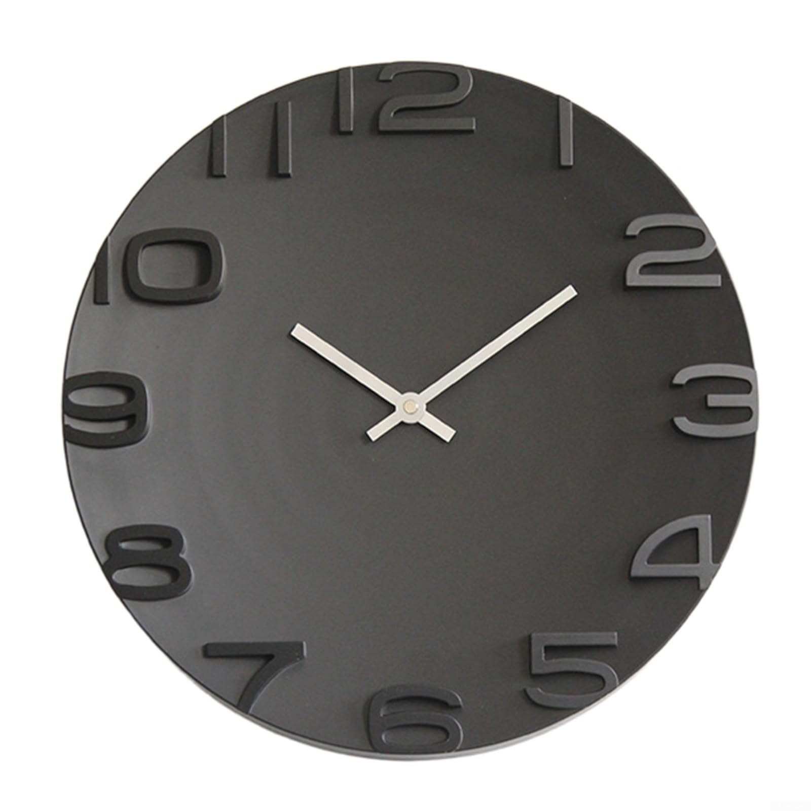 Horloge murale numérique 3D silencieuse sans tic-tac pour le bureau