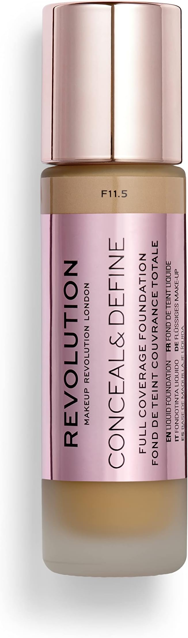 Makeup Revolution Conceal & Define, Foundation F12.7