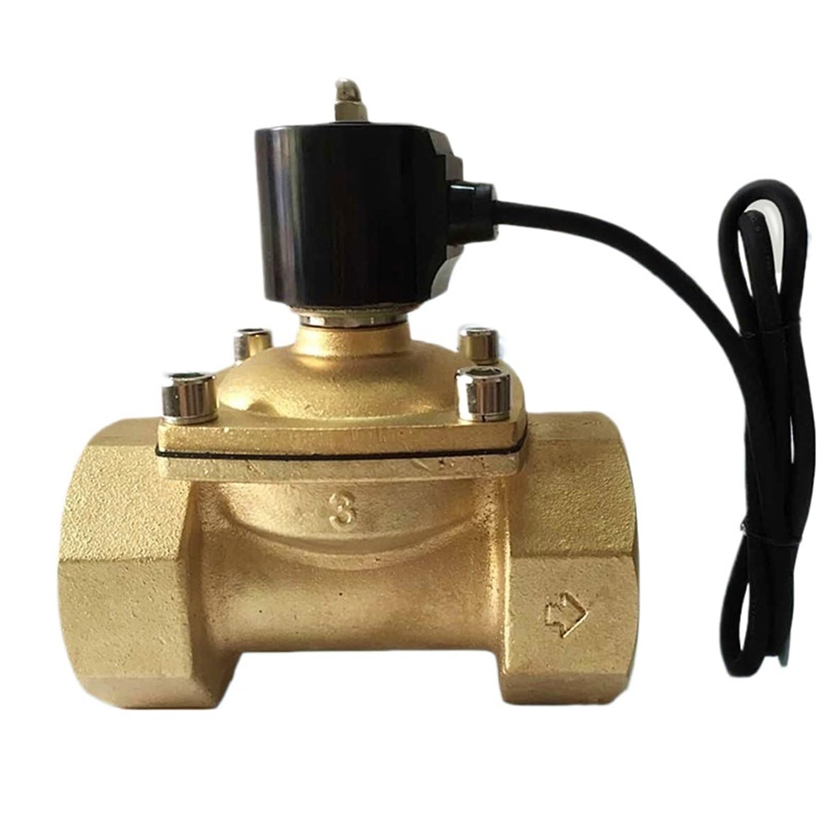 Tmddikhzpv Ac220v 3 Inch Solenoid Valve Full Copper Dn80(Ac220v)