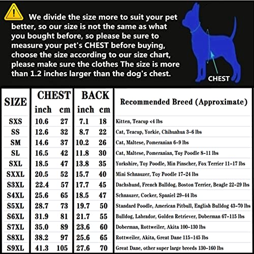 Dajidali Dog And Cat Shirt In Tech Fabric With Luminous Print, Pet Clothes For Large, Medium, And Small Dogs, 2-Pack Of Lightweight Functional T-Shirts #TOP4