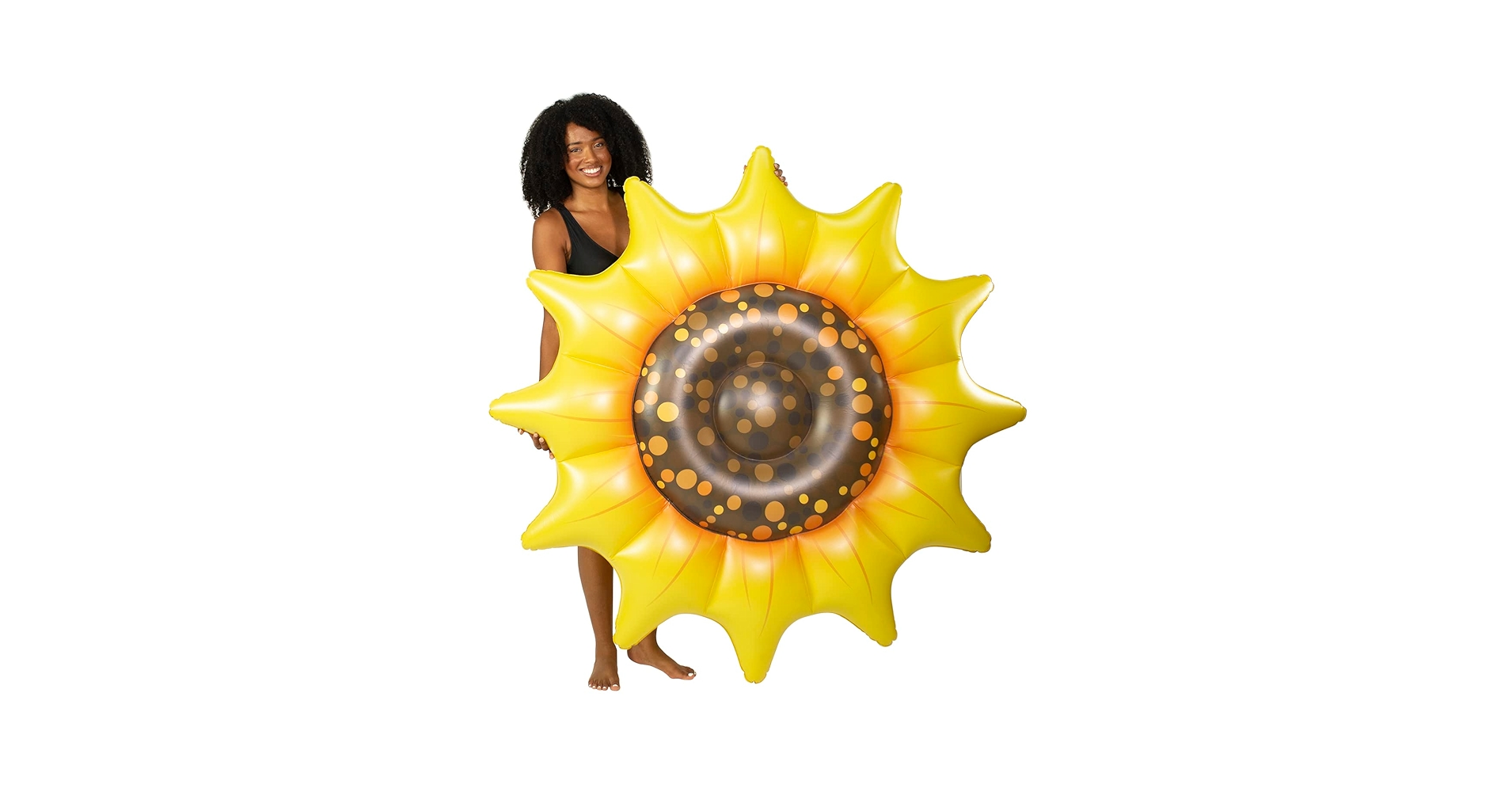 ひまわりフロート SWIMLINE SUNFLOWER  Amazon.com: PoolCandy Giant Inflatable Sunflower Island Pool