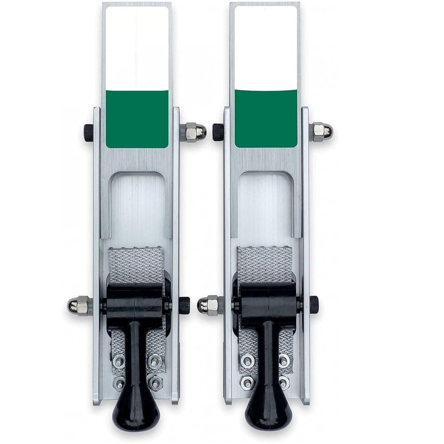 WALFRONT 2 Pack Siding Installation Tools Heavy Duty Aluminum Side Panel Installation Tools Adjustable Panel Clamp Aluminum Body for 5 6 7 8 Inch Fiber Cement Siding