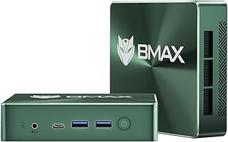 Bmax B6 Plus Mini PC, Intel Core i3-1000NG4(up to 3.2GHz), 12GB LPDDR4/512GB NVMe SSD, Mini Desktop Computer WiFi5 4K/60Hz Triple-Display BT4.2 Gigabit Ethernet Type-C/HDMI Mini Computer