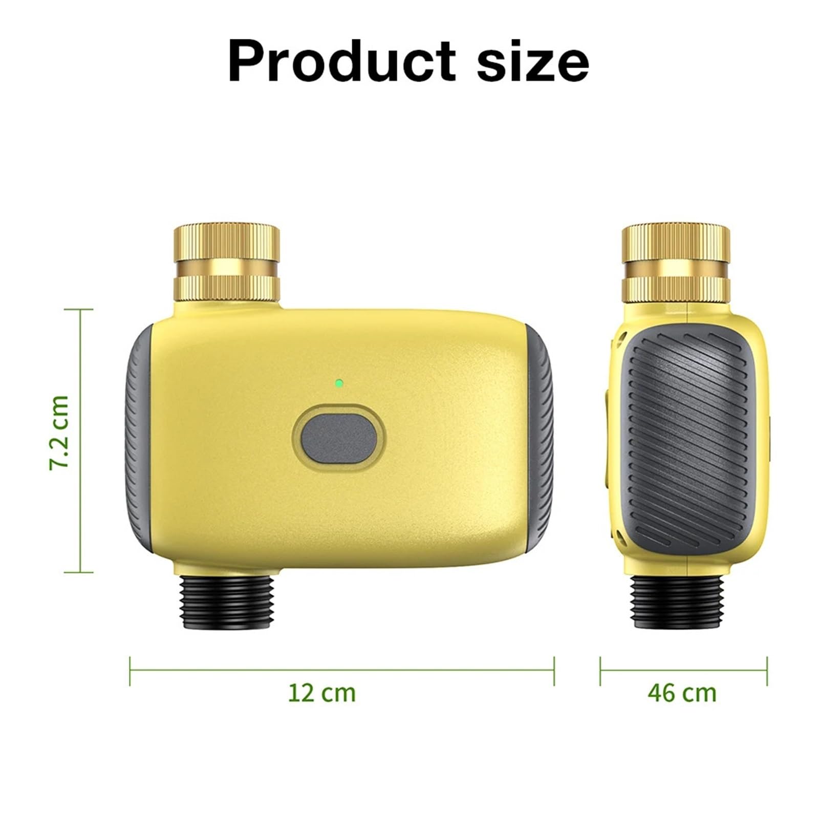 Timer nawadniania, 1-strefowy zegar nawadniający Bluetooth Automatyczny zegar nawadniający Inteligentny system nawadniania(Without a gateway)