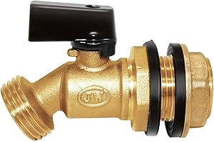 Joywayus Brass Rain Barrel Connector Hose