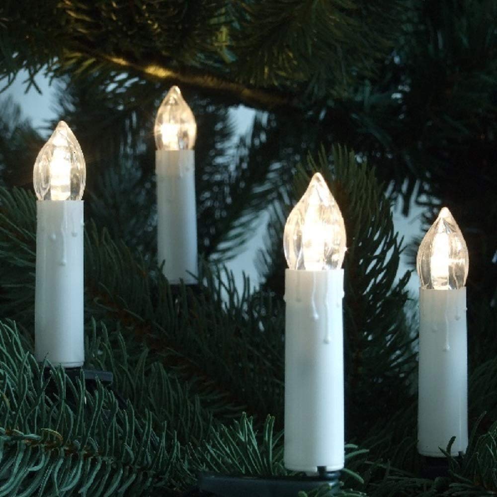 Kerzenlichterkette 20 LEDs,Höhe7cm